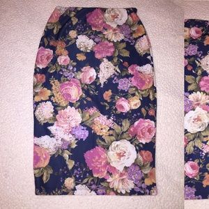 Floral skirt